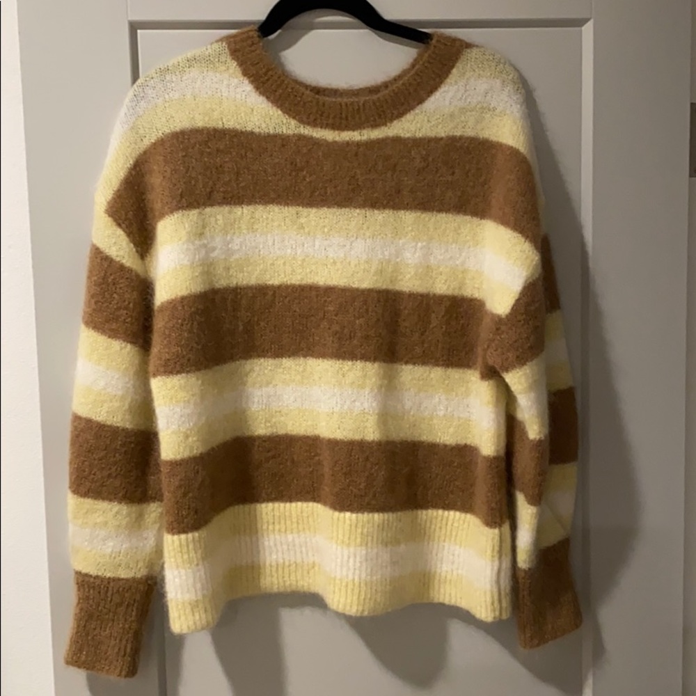 Mohair Wool blend H&M Striped sweater
